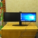 2 ViewSonic 22" LED PC Monitors With Neo-Flex Stand